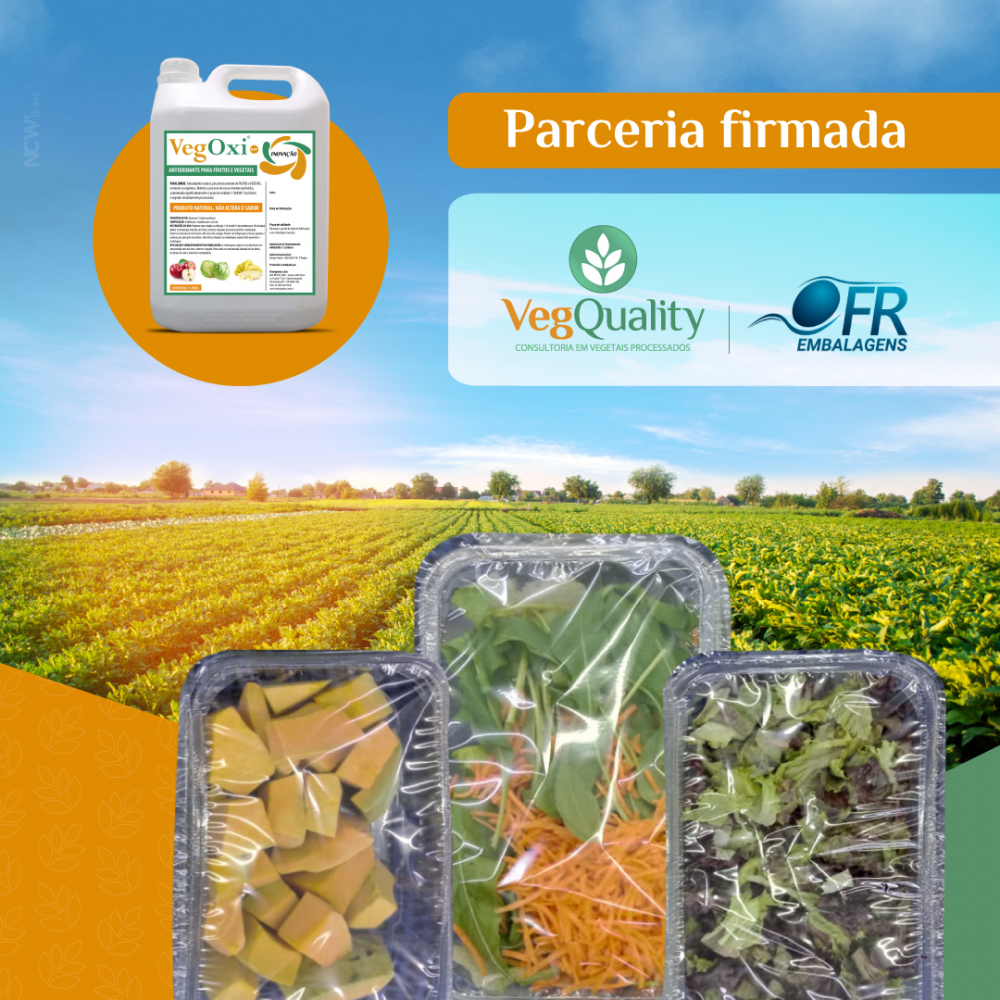 Parceria: VegQuality & FR Embalagens (Bolloré).